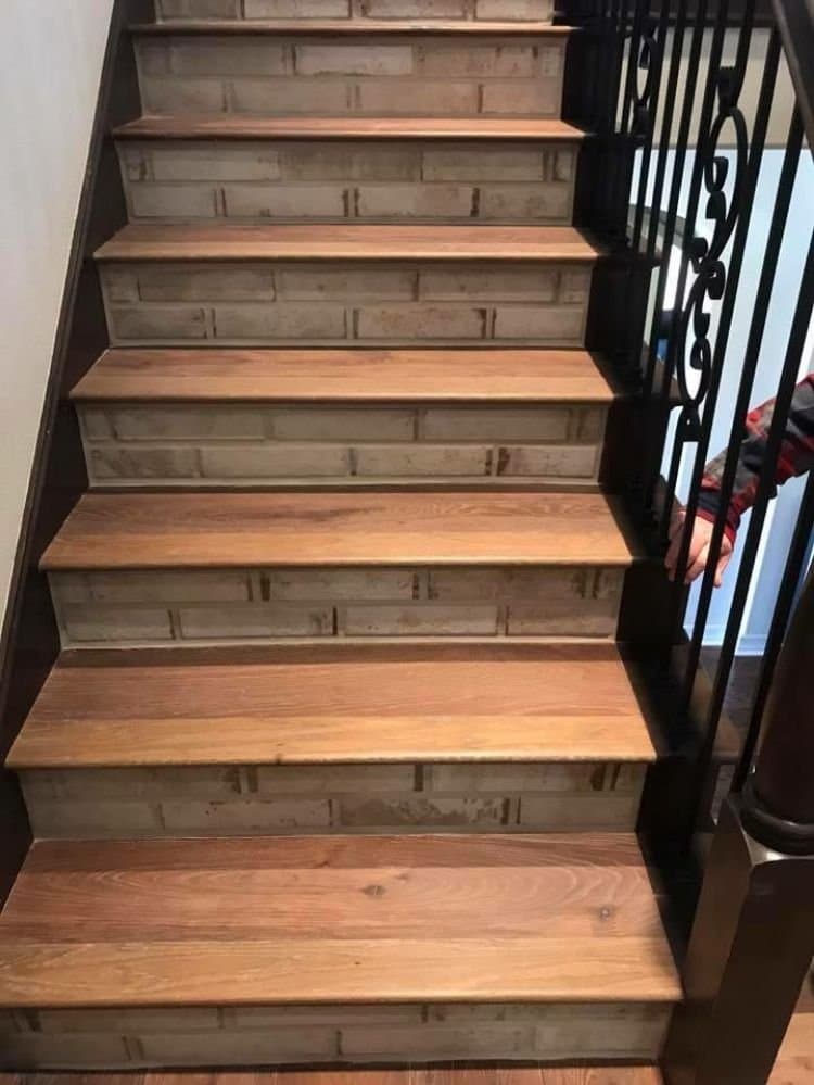 Laminate stairs